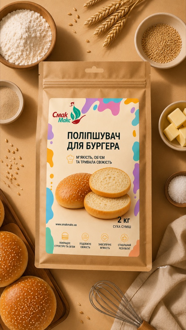 Поліпшувач для бургерних булочок HoReCa
